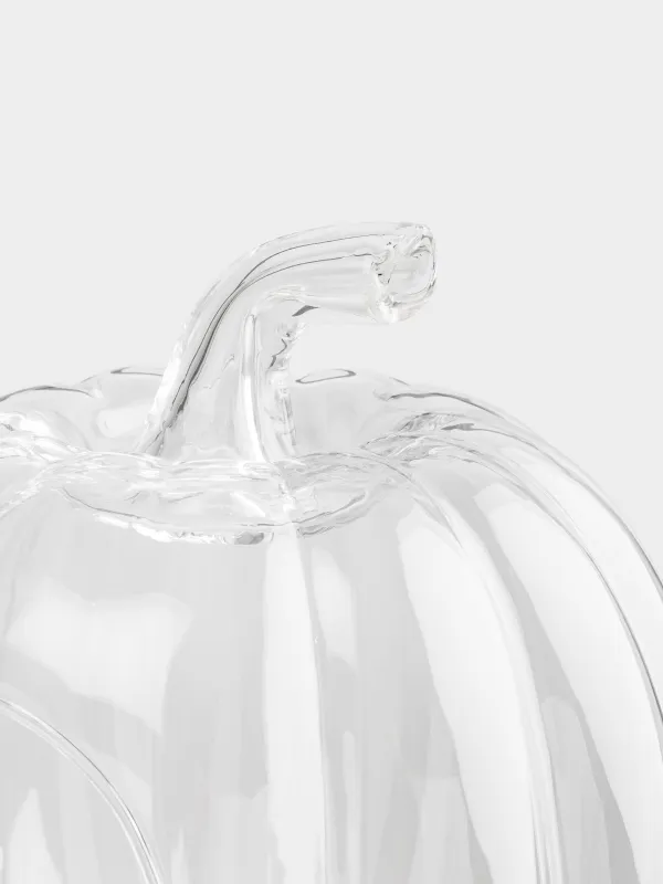 Конфетница, 23х26 см, стекло, Тыква, Clear, image-3