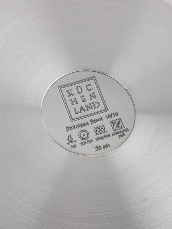 Сковорода, 28 см, с покрытием, сталь, Silver Stone, image-9