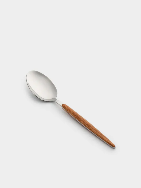 Ложка столовая, 2 шт, сталь/пластик, коричневая, Oslo, image-2