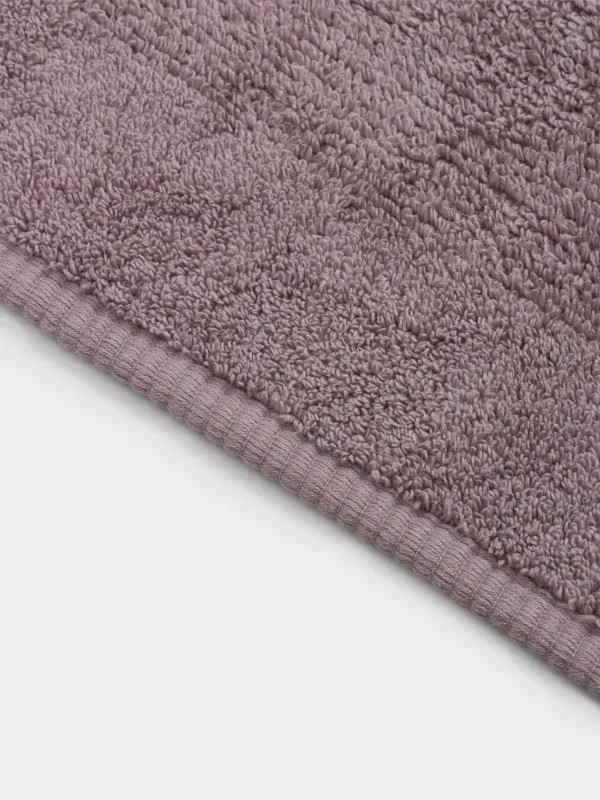 Комплект полотенец, 50х90/70х140 см, 4 шт, хлопок, темно-серый/розовый, Terry cotton, image-4