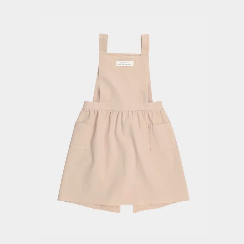 Алжапқыш-балаларға арналған көйлек, 57х56 см, мақта, сарғылт қоңыр, Vintage kitchen