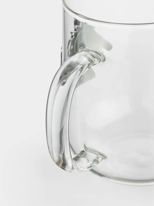 Саптыаяқ, 580 мл, шыны Б/металл, Күміс жылқы, Lux elements, image-2