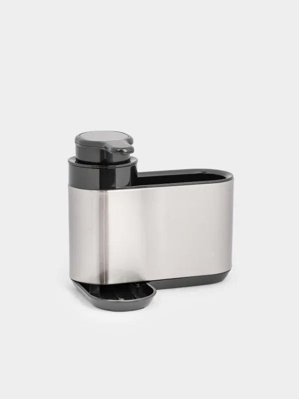 Диспенсер для моющего средства, 250 мл, органайзер, сталь/пластик, Classic, image-0