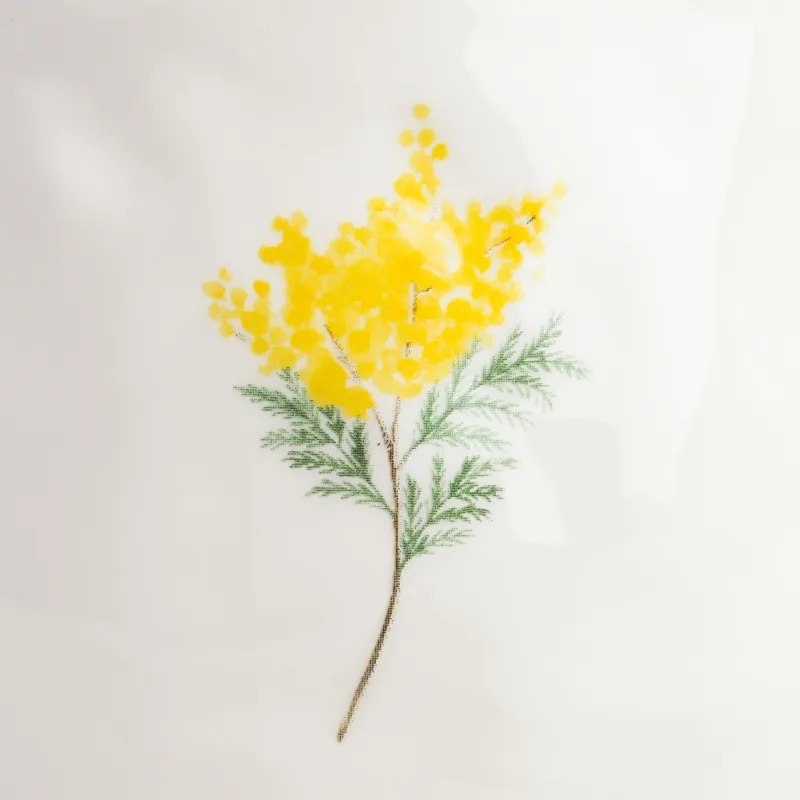 Кружка, 530 мл, Мимоза и незабудка, Crumple flower, image-2