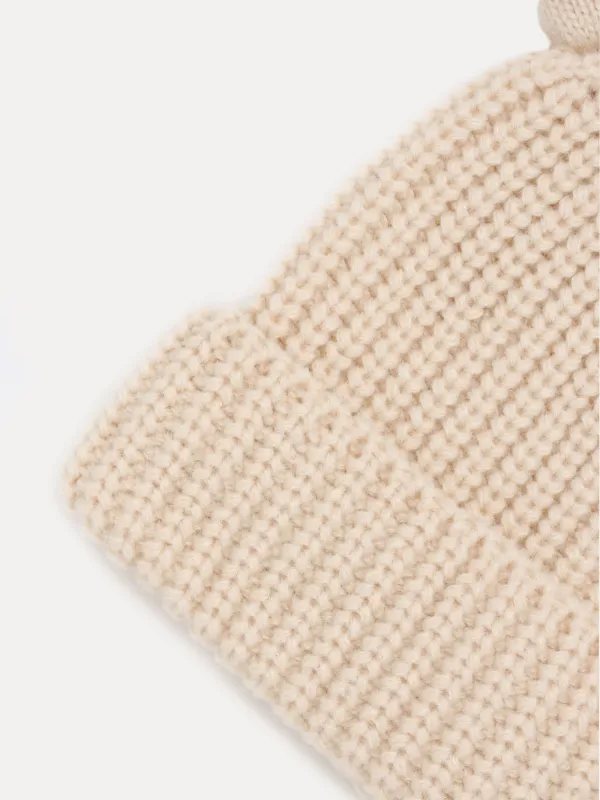 Балалар бас киімі, 54 см, бірыңғай өлшемді, акрил, сүт түсті, Құлақ, Warm kids, image-2