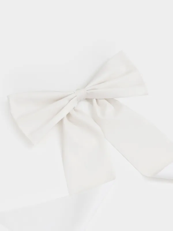 Украшение декоративное, 45x270 см, на клипсе, Bow velvet, image-1