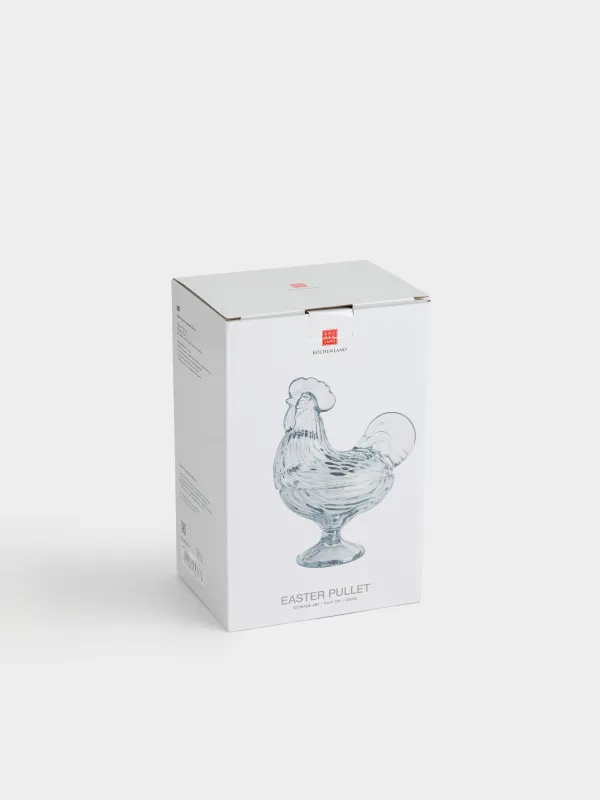 Сақтау ыдысы, 10х21 см, 200 мл, аяқты, шыны Р, түс, Әтеш, Easter pullet, image-5