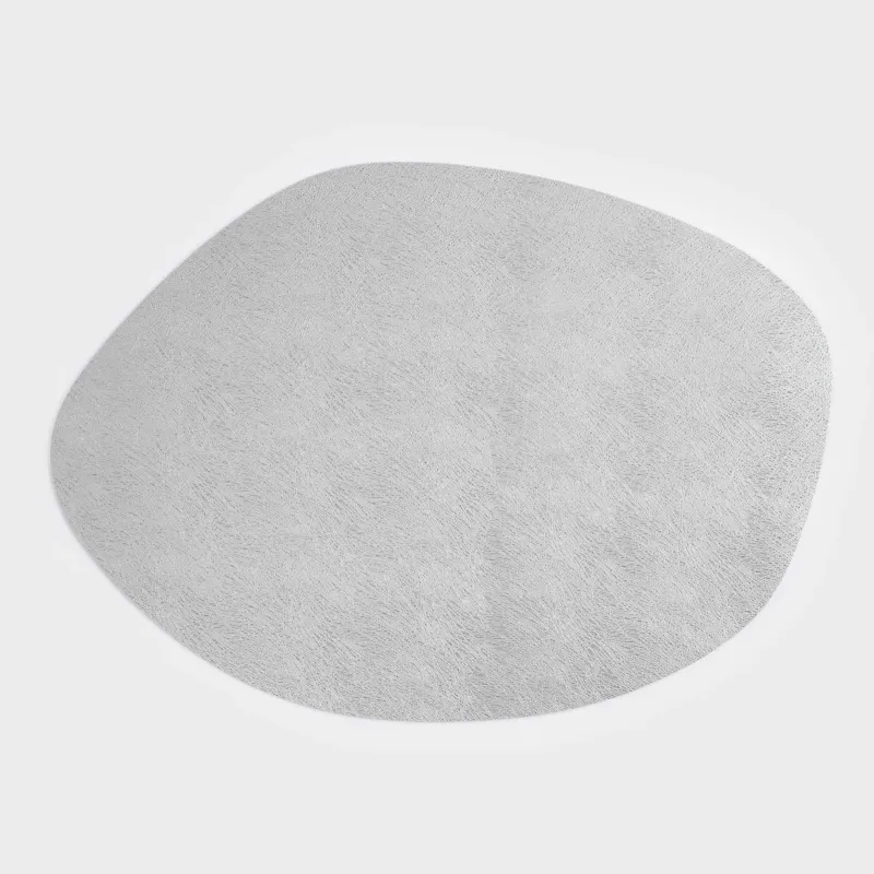 Аспаптарға арналған майлық, 31x43 см, екі жақты, ПВХ, бұйра, күміс / алтын, Rock