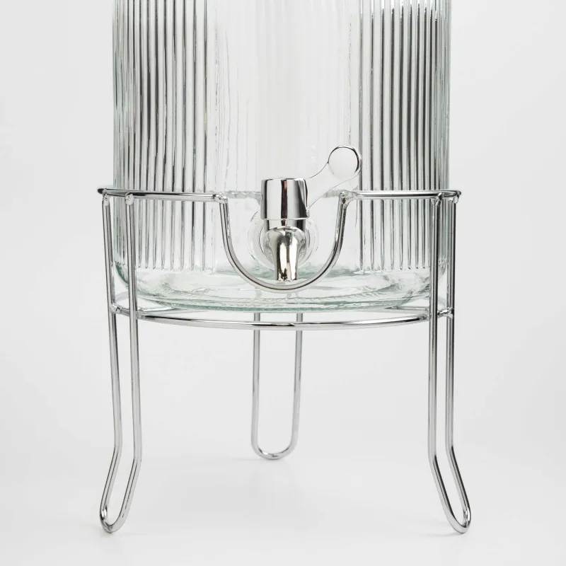 Сусындарға арналған диспенсер, 5,8 л, шыны Р/металл, Argos, image-1