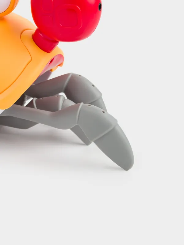 Ойыншық, 23 см, музыкалық, кедергі сенсоры бар, пластик, түрлі-түсті, Жүгіретін таңқы шаян, Underwater, image-4