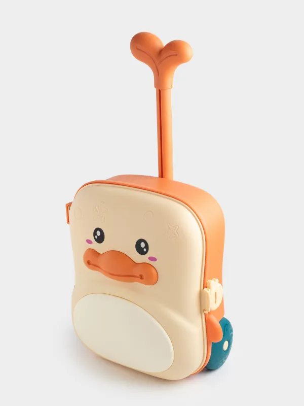 Құмға арналған ойын жинағы, 7 зат, чемоданда, пластик, Үйрек, Sunny, image-2