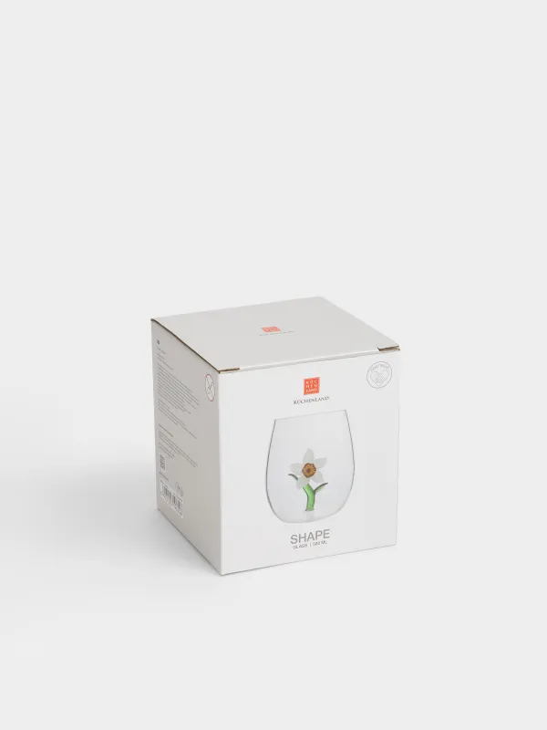 Стакан, 9 см, 500 мл, стекло Б, Нарцисс, Shape, image-4