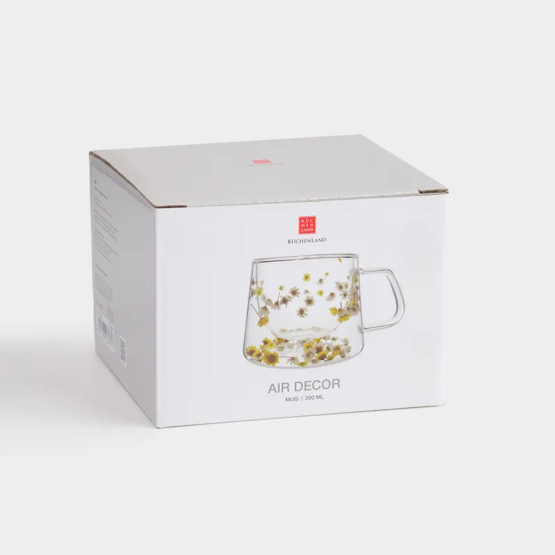 Саптыаяқ, 300 мл, шыны Б, ішінде орайоттар бар, Air decor, image-3