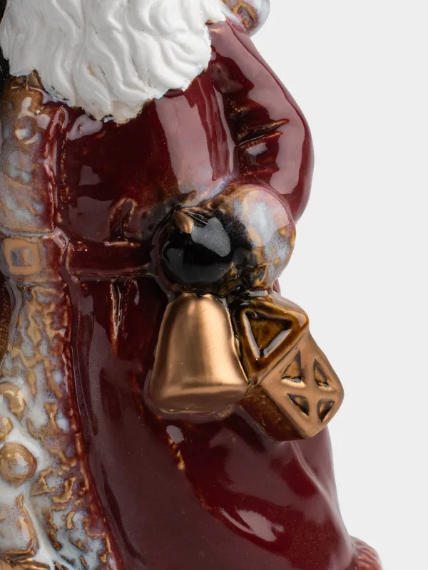 Статуэтка, 27 см, керамика, Дед мороз с подарками, Christmas miracle classic, image-3