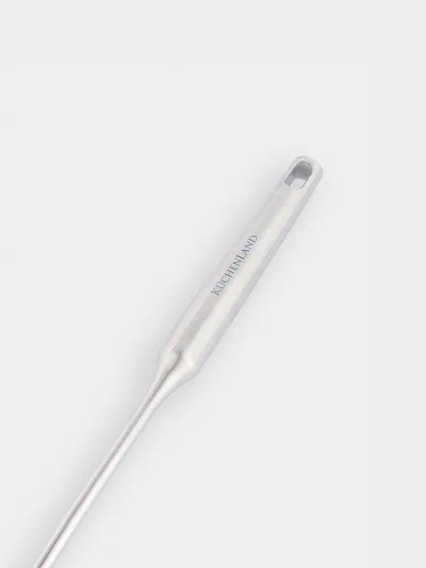 Лопатка, 37 см, с прорезями, сталь, Nova, image-4