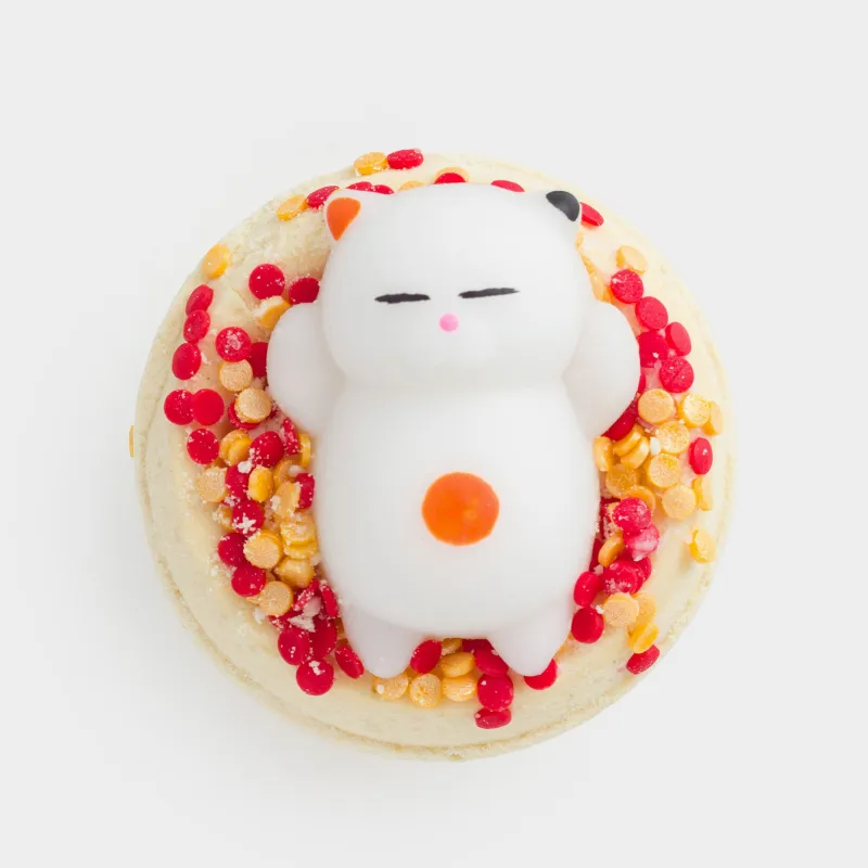 Ваннаға арналған бомба, 130 гр, ойыншықпен, Хош иіс, Мысық, Cat