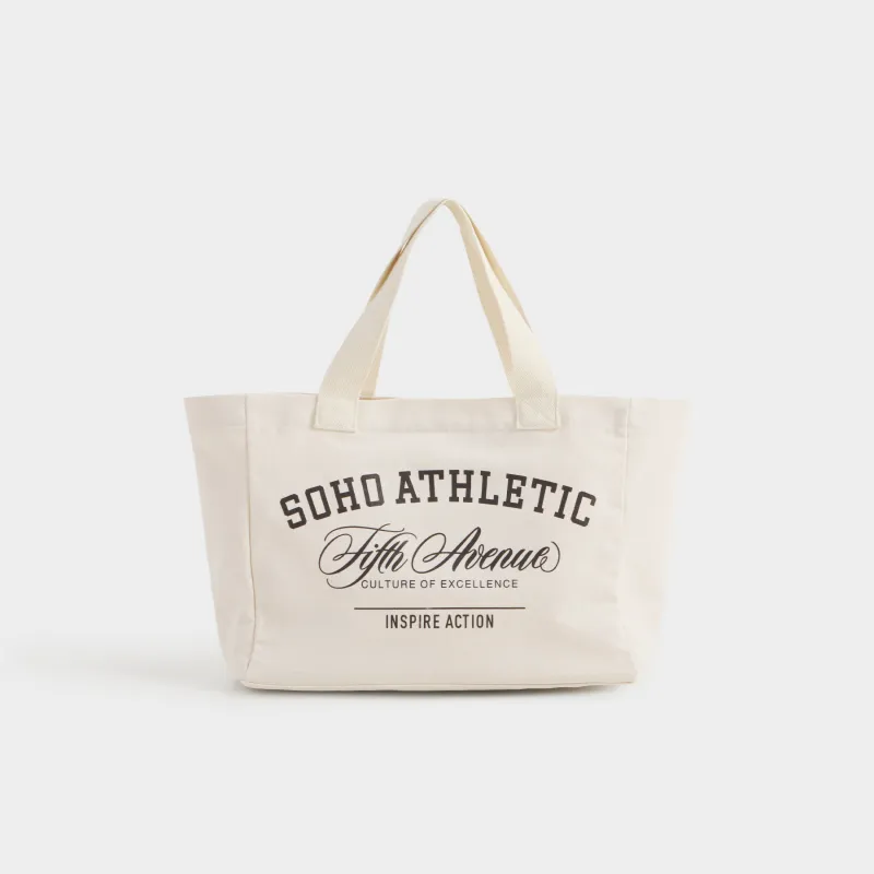 Шоппер сөмкесі, өлшемі 50х35 см, полиэстер/мақта, сүт түстес, Cultural