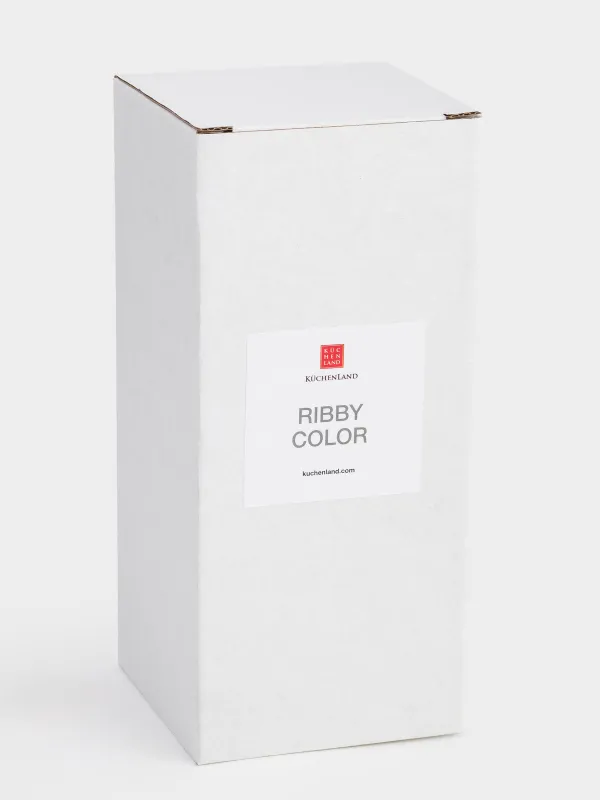 Мақта дискілеріне арналған контейнер, 20х7 см, қақпағы бар, пластик, кәріптас, Ribby color, image-4