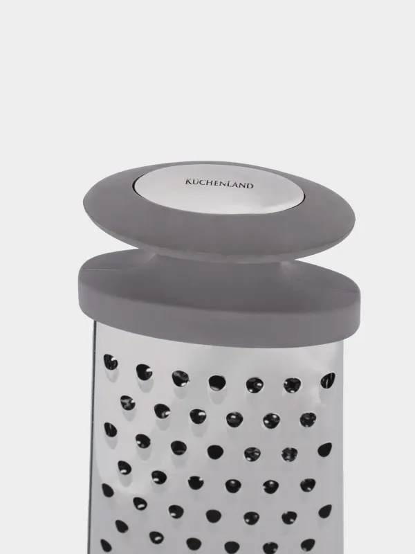 Терка, 23 см, двухгранная, сталь/пластик, серая, Thin, image-2