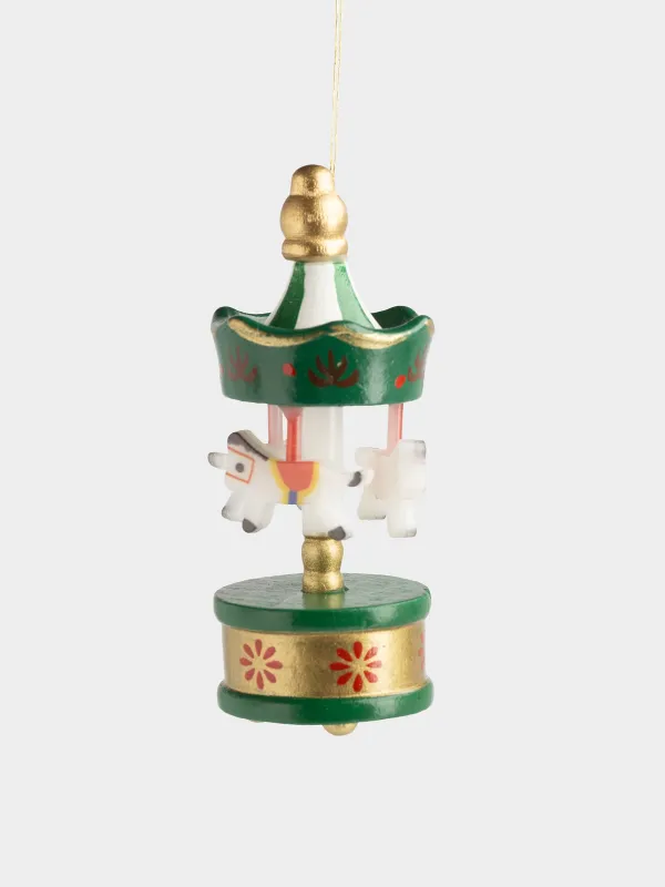 Набор елочных игрушек, 8 см, МДФ, Figure christmas, image-3
