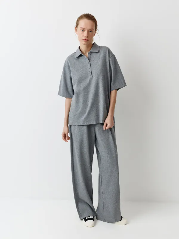 Әйелдер шалбары, өлшемі L,мақта/спандекс К, сұр, Valerie, image-0