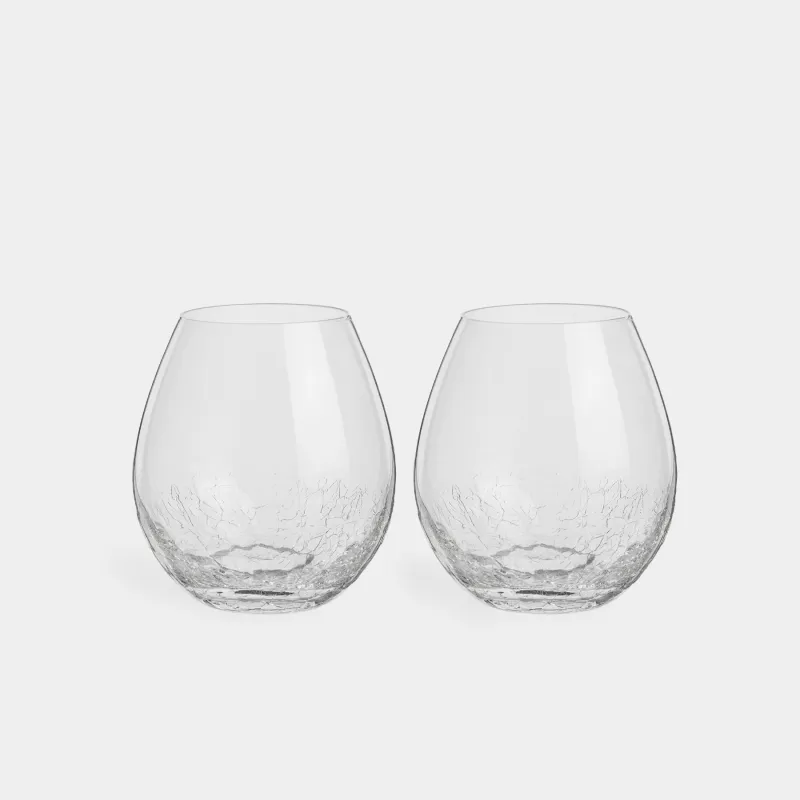 Стақан, 11 см, 450 мл, 2 дана, шыны, Ice