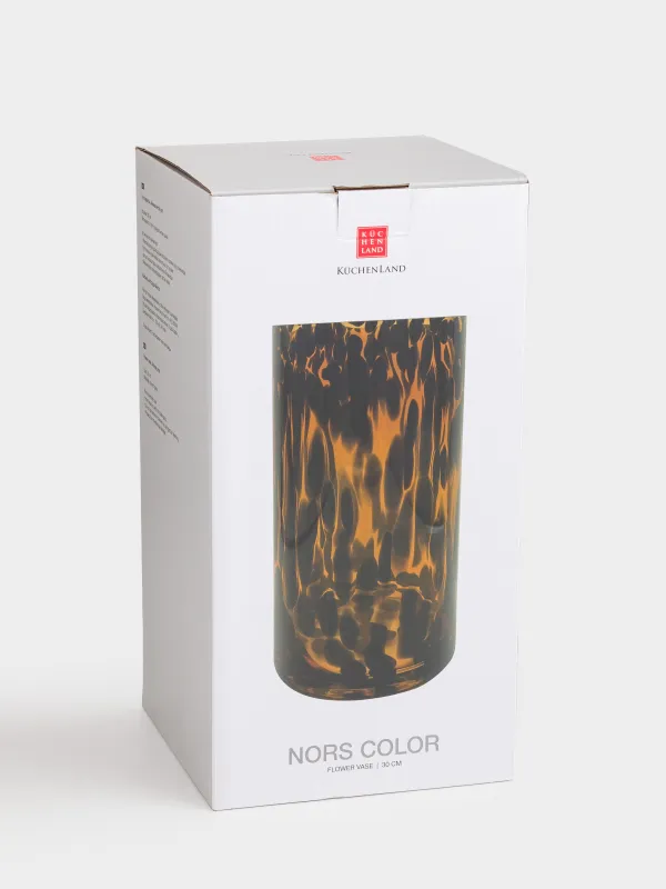 Ваза для цветов, 30 см, Анималистичный узор, Nors color, image-4