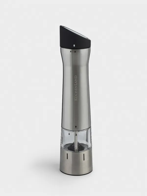 Дәмдеуіш диірмені, 24 см, электр, болат/пластик, LED B, кесілген, Classic, image-0