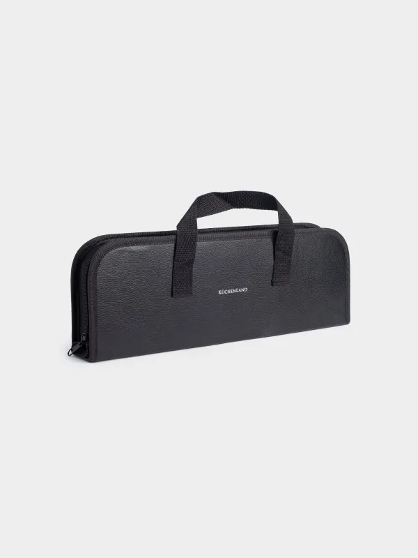 Барбекю жинағы, 4 PR, былғары қаптамада, болат / ағаш / эко былғары, барбекю, image-9