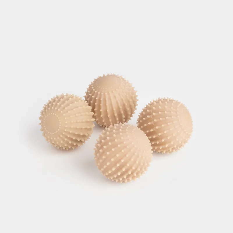 а арналған домалақ, 6 см, 4 дана, ПВХ, сарғыш, Шеңбер, Washing ball