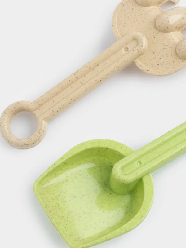 Набор игровой для песка, 5 пр, пластик, цветной, Sunny, image-3