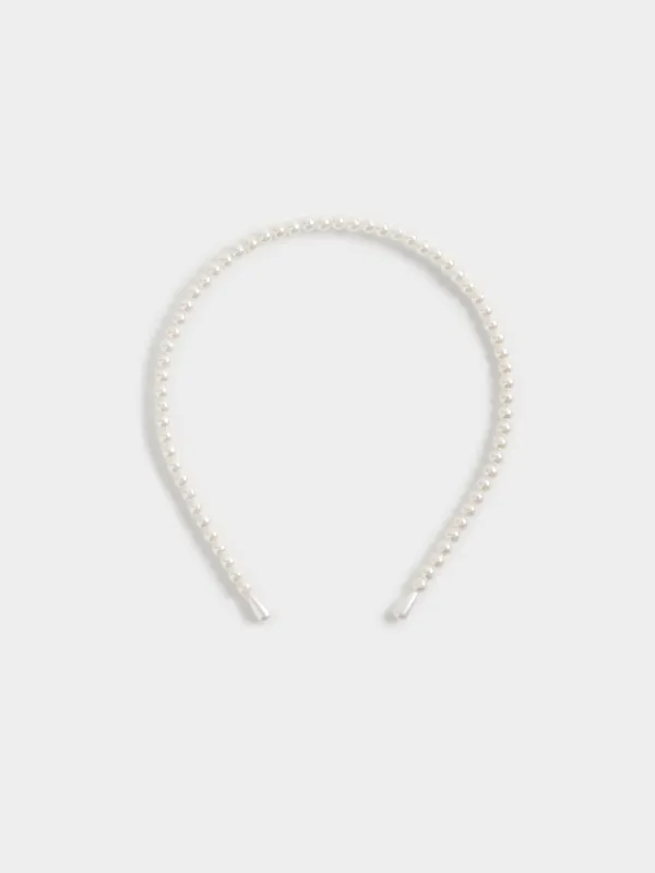 Тоғыншақ, 13х14 см, пластик/металл, ақ, Моншақтар, Pearl, image-0