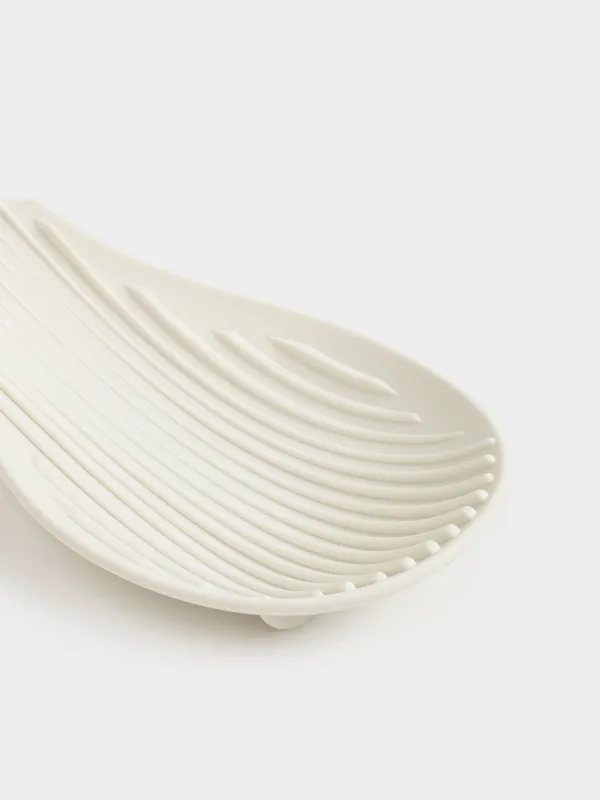 Қасыққа арналған тұғыр, 23 см, силикон, сарғылт-қоңыр, Wavelet, image-4