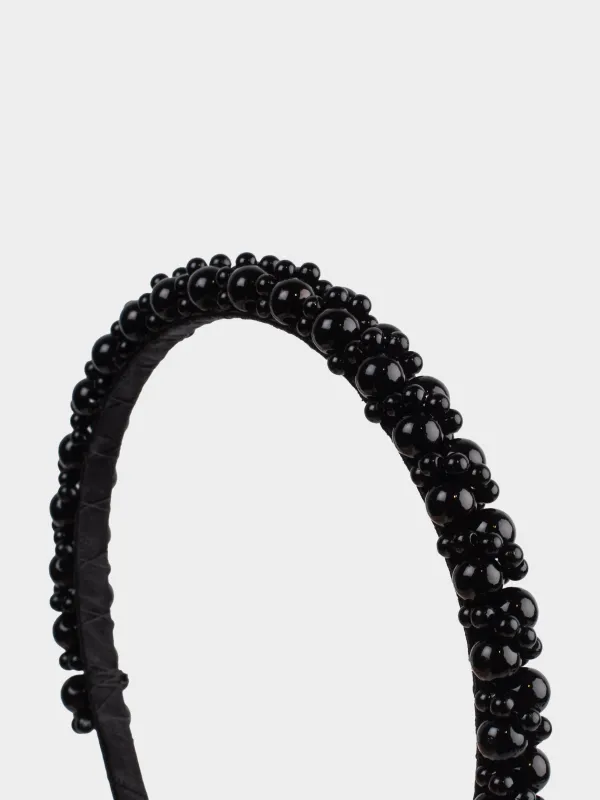 Тоғыншақ, 13х16 см, пластик/металл, қара, моншақтар, Hairstyle, image-4