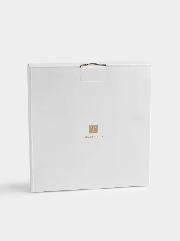 Тарелка закусочная, 19 см, 2 шт, фарфор F, белая, Лошадка с бантом, Christmas miracle classic, image-6