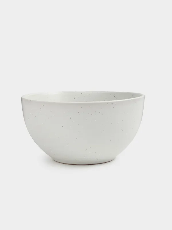 Сорпа тәрелкесі, 14х7 см, 2 дана, керамика, сүт түстес, дақты, Particle, image-3