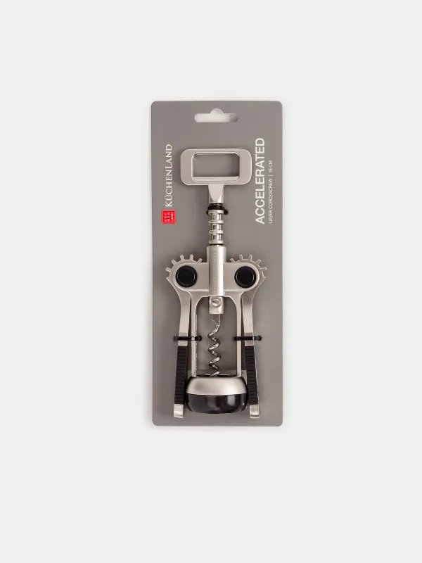 Иінтіректі штопор, 18 см, металл/пластик, Accelerated, image-6