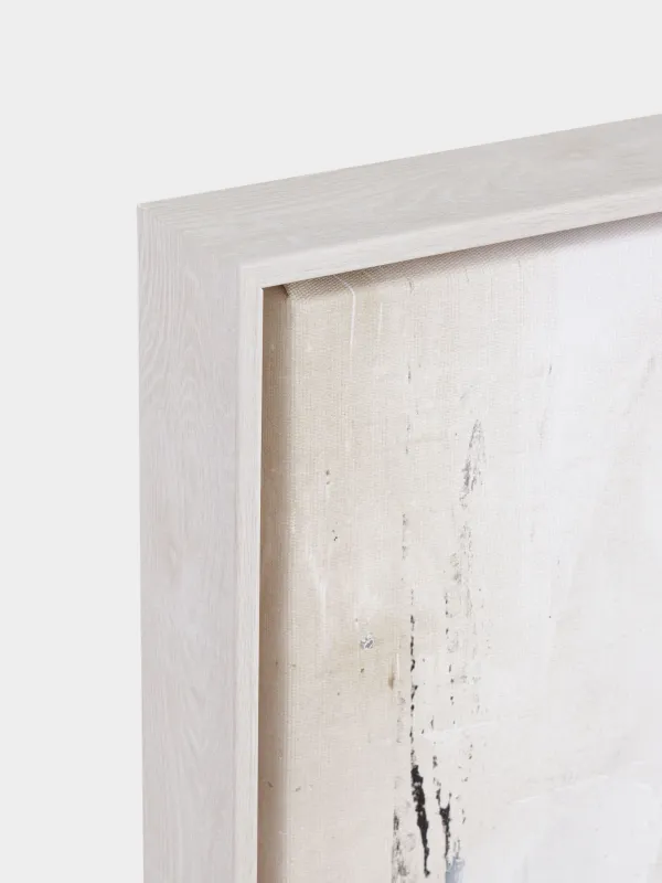 Картина в раме, 62х92 см, холст, серо-черная, Штрихи, Abstract, image-2