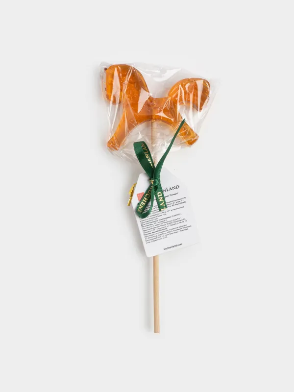 Мұз кәмпит, 21 гр, таяқшада, изомальт, қоңыр, Жылқы, Sweet life, image-4