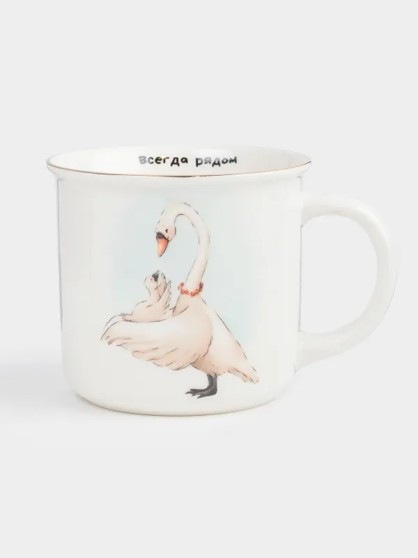 Саптыаяқ, балаларға арналған, 360 мл, фарфор N, ақ, Дизайн, Ideas, image-0