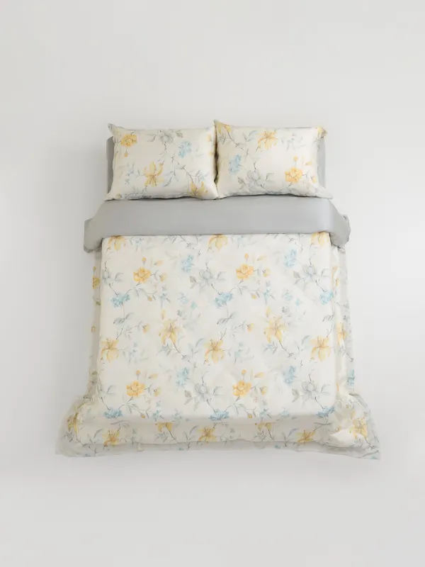 Постельное белье, евро, тенсель, Лилии, Tencel, image-0