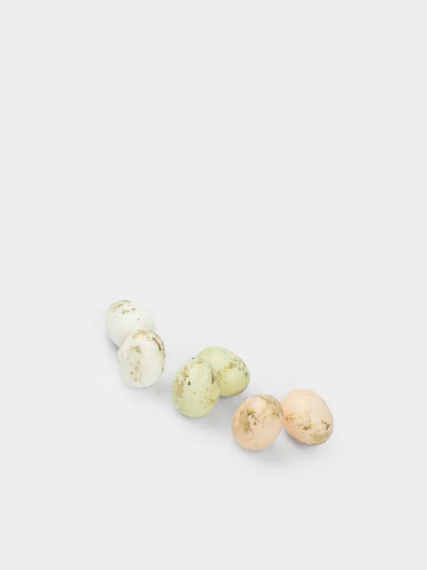 Набор декоративный, 5 см, 12 шт, пенопласт, Морковка и яйца, Easter decor, image-2