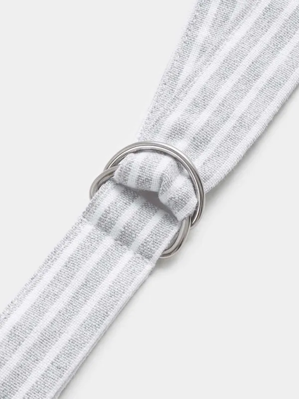 Фартук, 70x85 см, хлопок, светло-серый, Полосы, Stripe kitchen, image-4