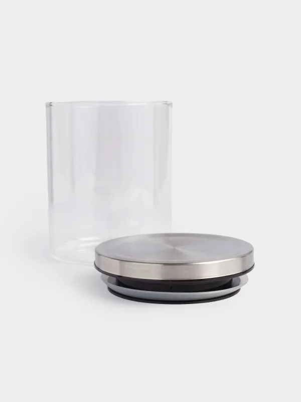 Азық-түлік банка жинағы, 3 дана, шыны Б / металл, Comfort, image-3