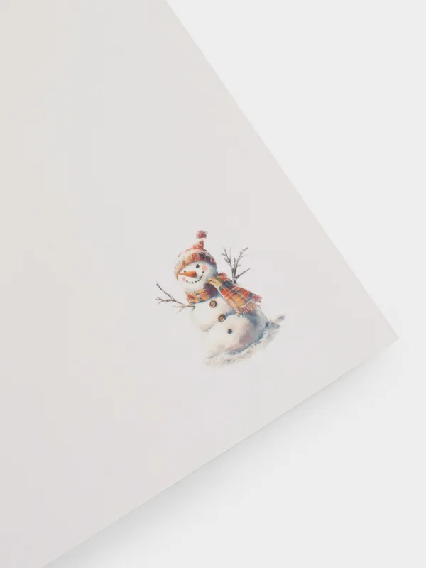 Открытка подарочная, 12х17 см, бумага, Snowy, image-4