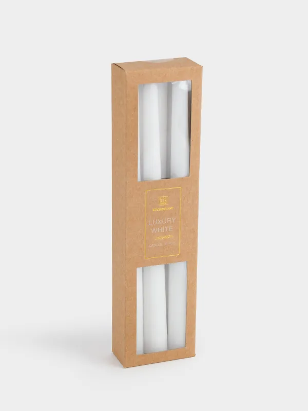 Свеча ароматическая, 26 см, 6 шт, тонкая, Cinnamon, Luxury white, image-3