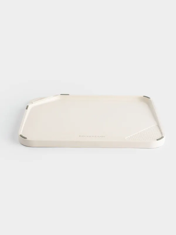 Кесу тақтасы, 23х28 см, сарымсақ, пластик, сарғылт, Soft kitchen, image-1