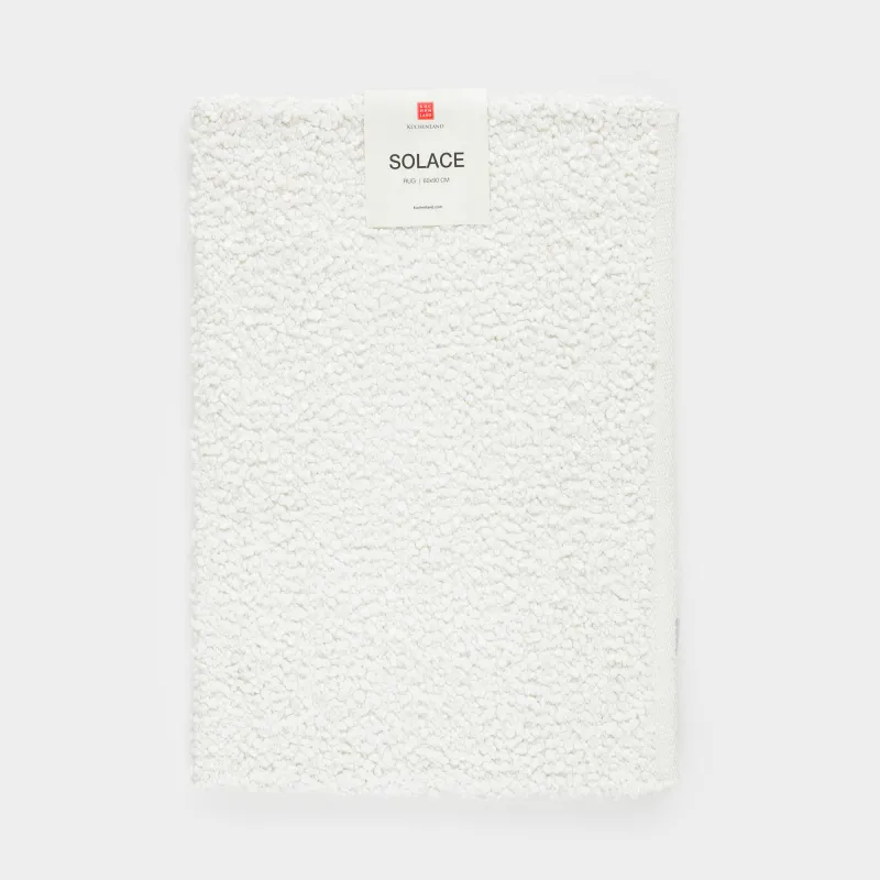 Коврик, 60х90 см, хлопок, молочный, Solace, image-4