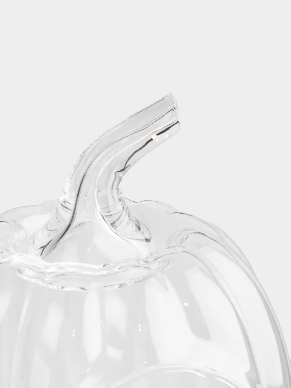 Кәмпит ыдысы, 17х22 см, шыны, Асқабақ, Clear, image-3