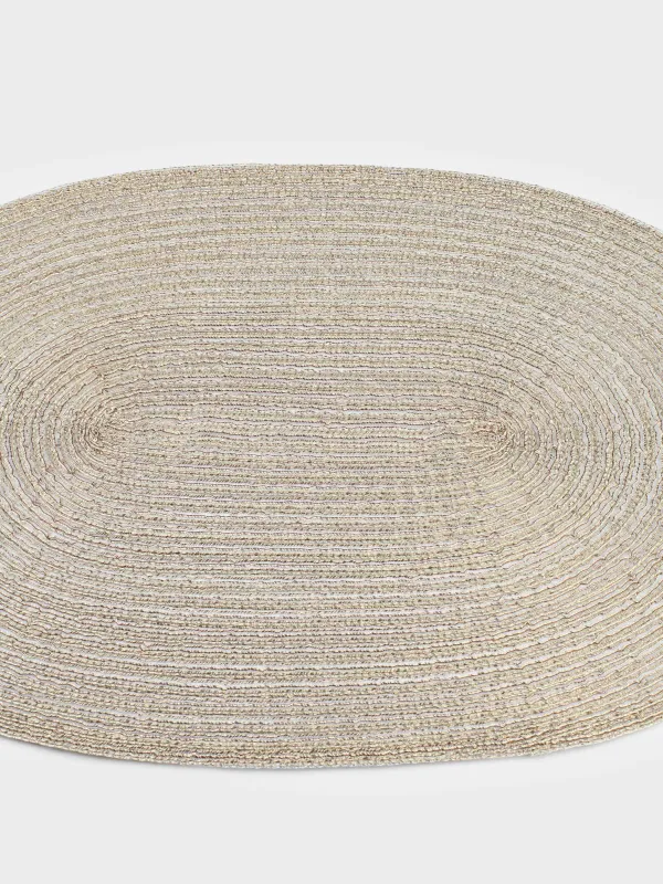 Аспап астындағы майлық, 30х45 см, полиэстер, сопақша, шампань, Rotary shine, image-2